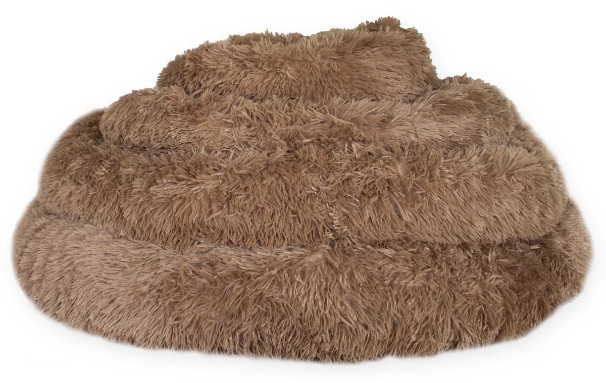 COZY Original Basic donut hundeseng 110 cm i kaffe